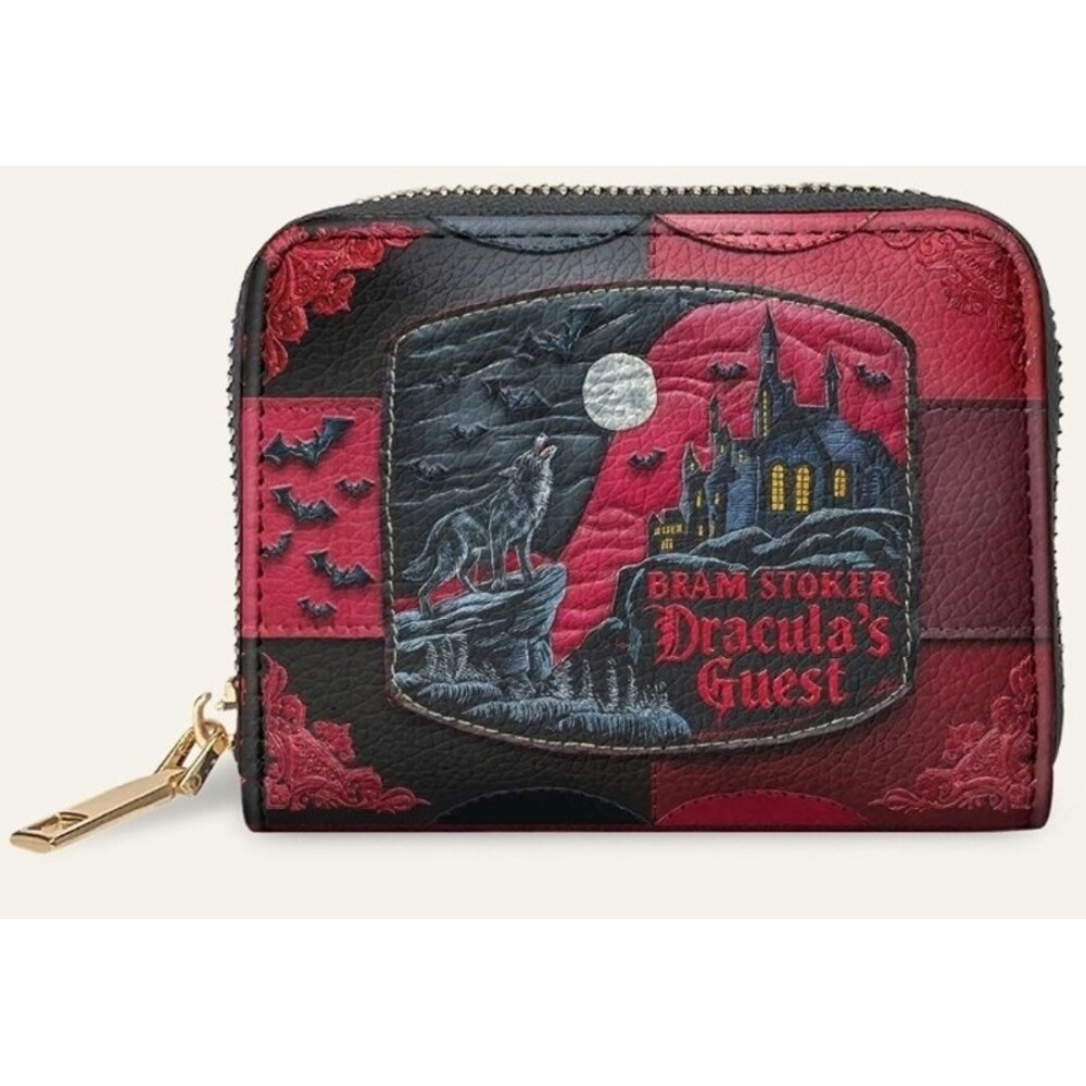 Dracula's Guest Mini Wallet Horror Goth Halloween New NWT Vampire Bram Stoker